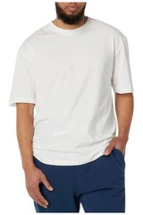 LABEL Men’s Go To Crew Tee White