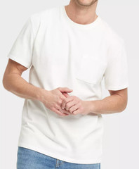 NEW Goodfellow & Co. Men’s Vintage Short Sleeve Pocket T-Shirt Size Large