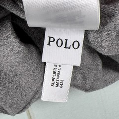 Polo Ralph Lauren Long Sleeve T-Shirt Mens XL Custom Slim Fit Gray NEW $69.50