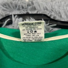 Homage Adult Shirt Large Green Red National Lampoon’s Christmas Vacation Mens