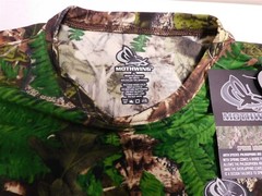 Performance Short Sleeve T Shirt Turkey Deer Hunting XL Mothwing Spring Camo