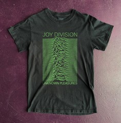 Joy Division Unknown Pleasures Retro Black Unisex T-Shirt Size S-5XL