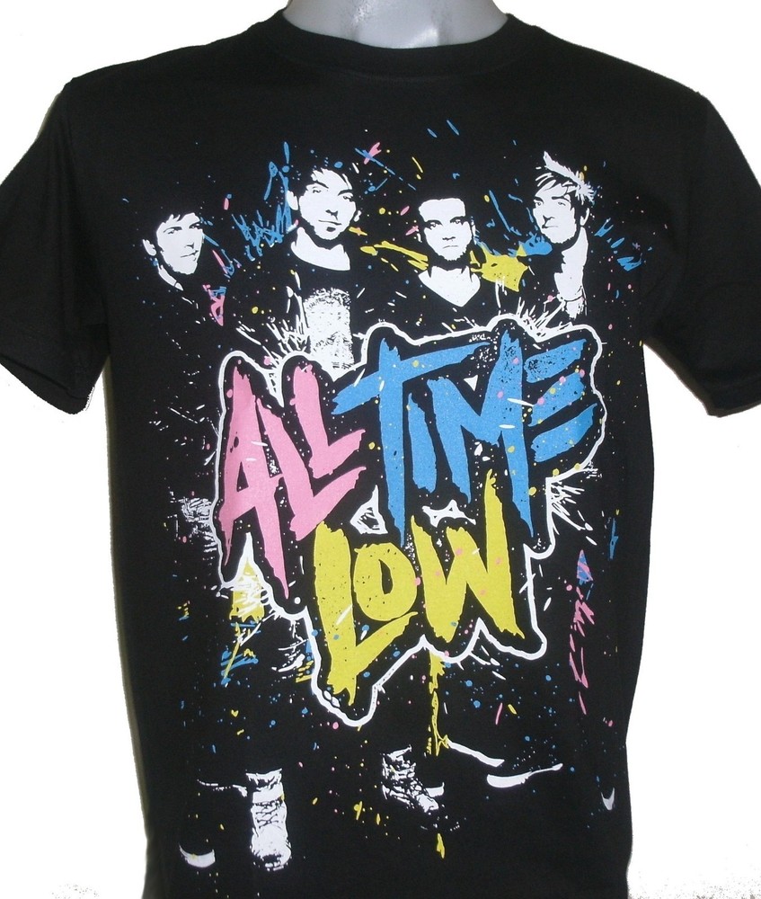 New All Time Low Short Sleeve Cotton For Fan T-Shirt Unisex All Size DT430