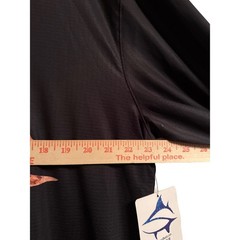 Loco Skailz Mens Savage Mesh Fishing Shirt Black UPF 50 Long Sleeve XL New