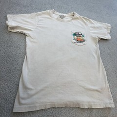 U.S VINTAGE T -Shirt Men Large Multicolor Panama City Beach Florida 1953 Surf