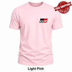 Toyota GR Racing Logo T Shirt Men JDM Motorsport Tee Size S-5XL