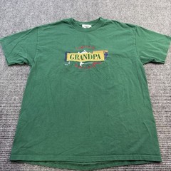 Vintage Limited Edition Grandpa T-Shirt Men’s Size XL M & C Sport Green Handyman