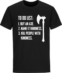 Viking T shirts Sarcastic T-Shirt Norse Odin Funny Viking Shirts Thor Axe Shirts