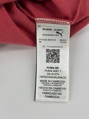 Puma T-Shirt Mens Large Red BMW MMS Motorsport ESS Logo Racing Tee Y2K 621314 10