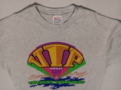 Hanes Beefy XL T-Shirt VIP Inc Embroidery & Screen Printing Advertising Grey