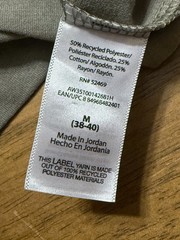 Athletic Works Shirt, Men’s Size Medium, Green, Long Sleeve, Crew Neck