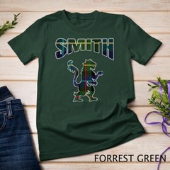 Smith Clan Kilt Tartan T-Shirt Lion Namesake Scottish gift Unisex T-shirt