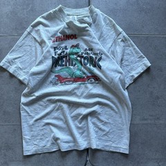 Vintage 90s Gray Single Stitch Use Ethanol Anti Fossil Fuel Funny Tshirt Mens L