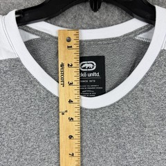 Ecko Unltd Shirt Mens 3XL Gray Marled Short Sleeve Logo Streetwear New With Tags