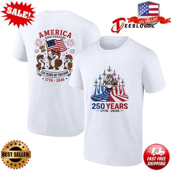 Buc ees 250 years America anniversary graphic T-Shirt S-5XL