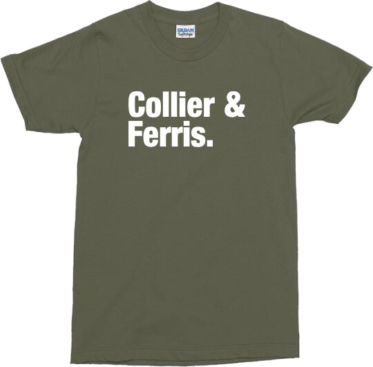 The Likely Lads T-Shirt – Collier & Ferris, Various Colour TShirts S-XXL