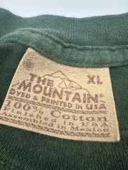 Vintage 2004 THE MOUNTAIN TIE-DYE STEAM TRAIN T-Shirt XL locomotive