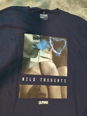 Outrank Long Sleeve Blue Wild Thoughts 2XL Shirt