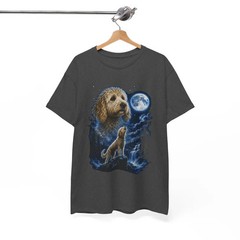 Maltipoo Howling To The Moon Funny Dog Lover Comfort Tee
