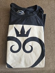 SQUARE ENIX KINGDOM HEARTS Disney Mickey Sora Video Game Vintage Shirt XL RARE🗝