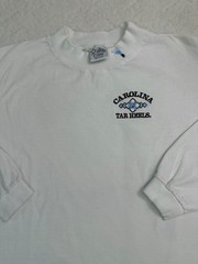 Vintage 1990s 90s University North Carolina Tar Heels Long Sleeve T-Shirt, XL