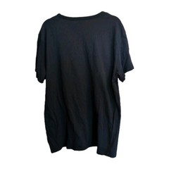 American Eagle T Shirt Mens XL Black Athletic Fit Embroidered Graphic Spellout