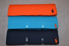 Polo Ralph Lauren Set of 3 Classic Fit Cotton Crew Assorted T-Shirts Size Medium