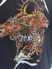 Metallica RARE EXCLUSIVE XL Cerberus Shirt | Los Angeles M72 Tour Night 2 SoFi