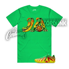 Ja 3 Explorer Green Spark Black University Red Dynamic Yellow T Shirt Match JA
