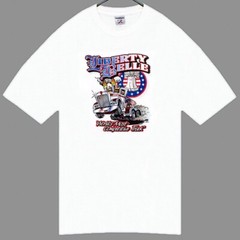 VTG Liberty Belle “World’s Most Competitive Truck” Mens T Shirt Size 2XL Jerzees
