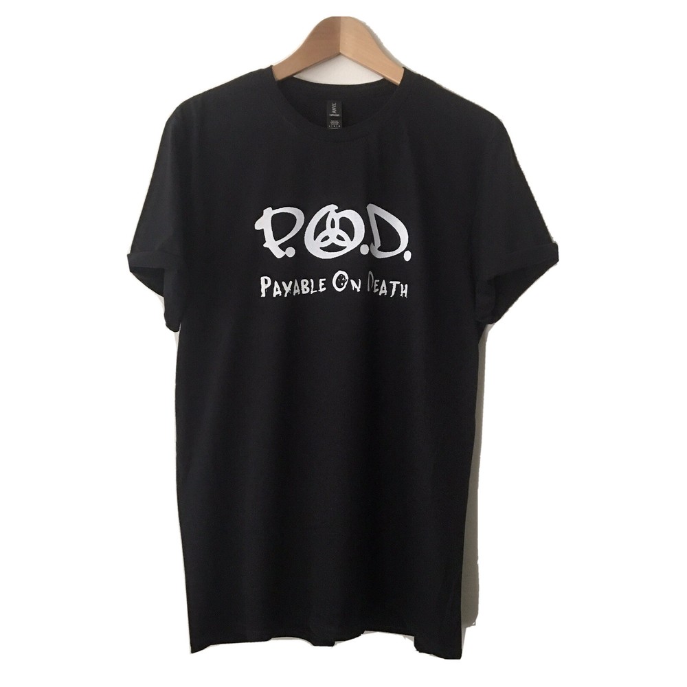 P.O.D. Payable On Death T-Shirt 100% Lightweight Cotton NEW Mens Unisex Fit S-XL