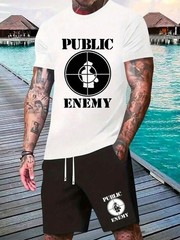Public Enemy Unisex Tshirt Size Medium