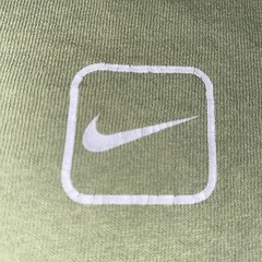 Vintage Nike Shirt White Tag USA Mens XL Green Nike Air Swoosh Check 90s-Flaws