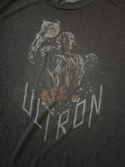 Marvel Avengers Age of Ultron Ultron Graphic T-Shirt Men’s 2XL Black Movie Tee