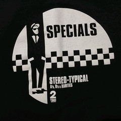 Vintage The Specials 2 Tone Records T-Shirt. Black. Size Large.