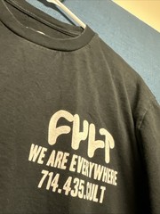 Cult Crew We Are Everywhere Shop T Shirt Large S&M BMX S And M Bmx FBM Powers !