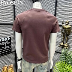 Premium Men’s Cotton Short Sleeve Slim Fit Casual Crew Neck Fashion T-Shirt