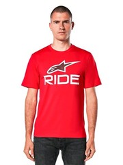 Alpinestars Men’s Ride 4.0 CSF Short Sleeve T-shirt MX Motocross Logo FMX Tee