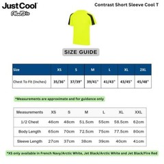 AWDis Mens Short Sleeve Polyester T Shirt, Cool Quick Dry Wicking Training Top