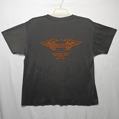Vintage Rebel Rider Helmet Laws Suck Single Stitch T Shirt Just Brass Size XL