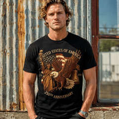 250th Anniversary Limited Edition T Shirt Bold Graphic Street Style Casual Tee