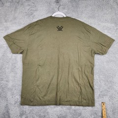 Vortex Optics Shirt Mens 3XL Green Logo Graphic Outdoor Hunting Shooting Red Dot
