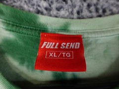 Full Send Green Tie Dye T-Shirt 420 2020 Nelk Boys Limited Edition RARE XL