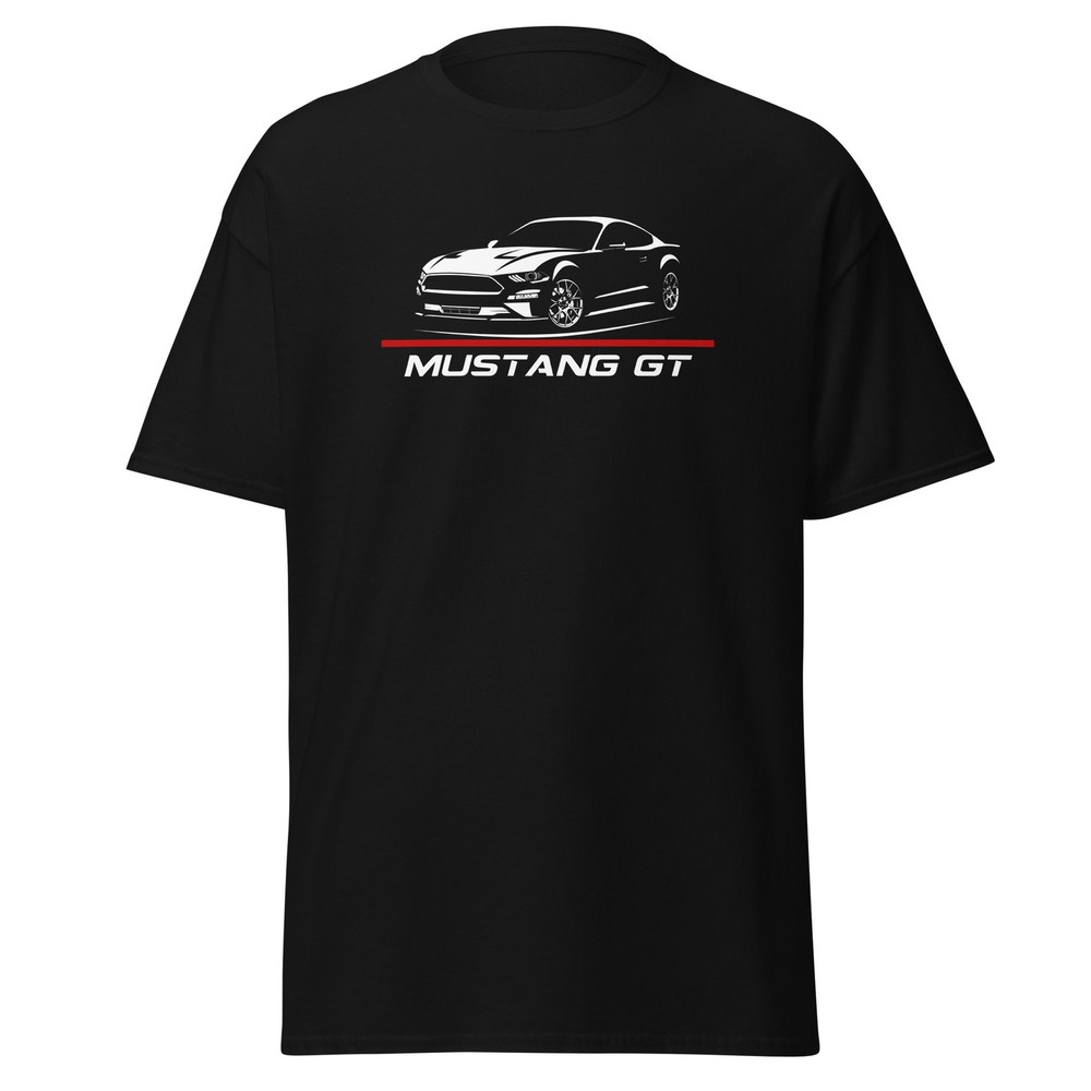 Mustang GT 2018 Gen 3 Coyote V8 Performance Track Spec Graphic Tee T-Shirt Gift