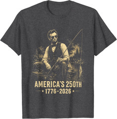 Abraham Lincoln 250 Years 250th Anniversary USA Abe 4th July T-Shirt