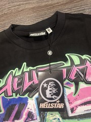 HELLSTAR Black “has Your progress Been Saved” T-Shirt Men’s Size S