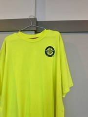 Harley Davidson Neon Yellow Graphic T Shirt Mens 2XL Oversized Biker Tee