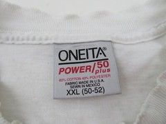 VTG 80s Oneita T-Shirt Mens XXL Single Stitch Lace Beads Embroidered 3D Graphic