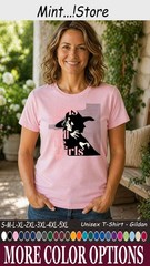 Girls Will Be Girls Shirt, Witch Halloween Feminist Graphic Tee