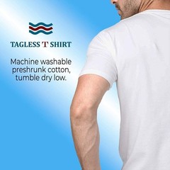 BILLIONHATS 12 Pack Plus Size Men Cotton T-Shirt Short Sleeve Lightweight